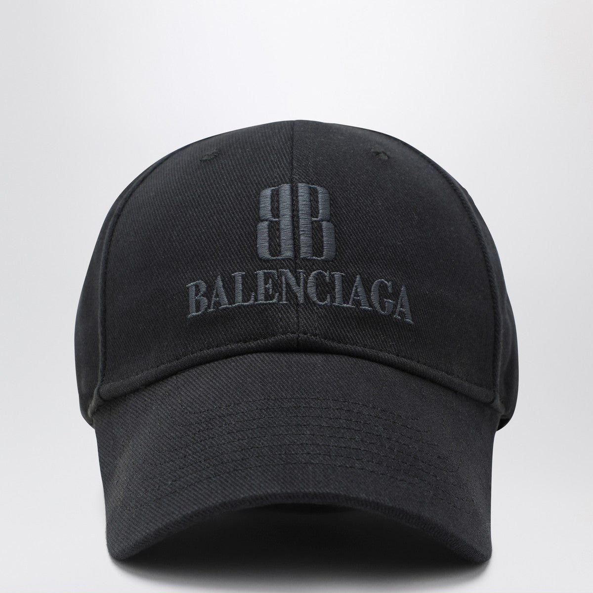 Balenciaga Nano BB black baseball cap